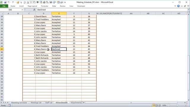 Learn How To Create this AMAZING Meeting Scheduler in Excel [Part 1] смотреть онлайн
