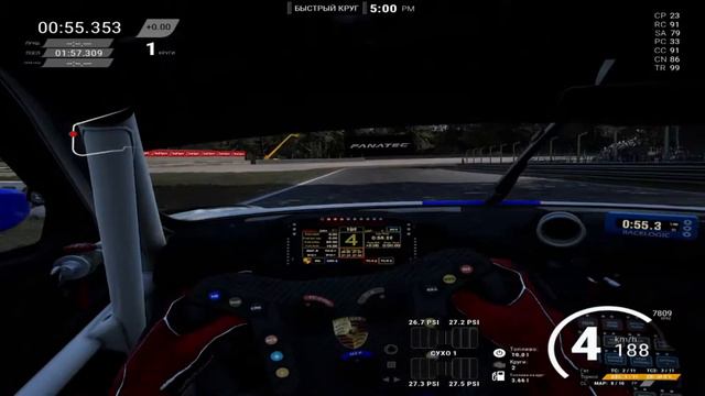 Гайд по Монзе на Порше | 1:49 на оптимальном треке | Assetto Corsa Compitizione смотреть онлайн