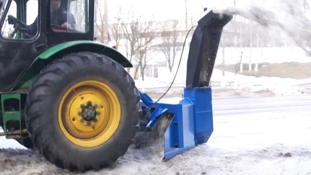 Снегоочиститель роторный серии СР смотреть онлайн