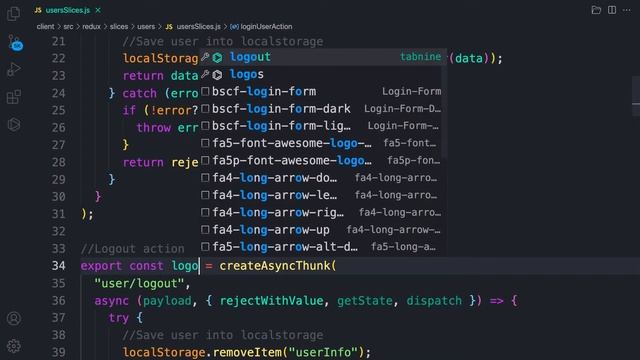 ? MERN stack Expenses Tracker project #34 Logout User смотреть онлайн