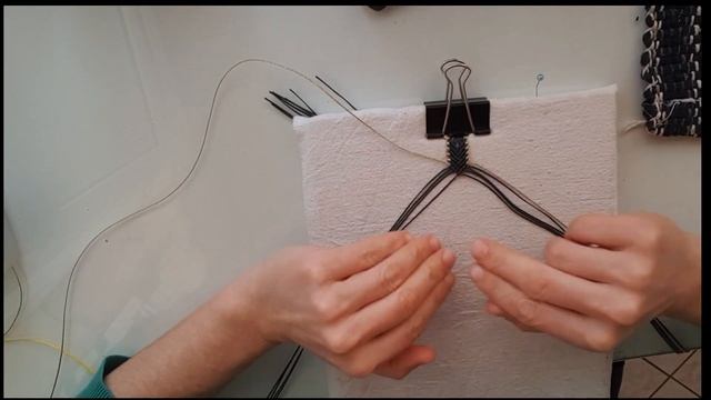 macrame bracelets tutorial | DIY| how to make micro macrame jewelry |βραχιολι μακραμε διχρωμο σχεδι смотреть онлайн