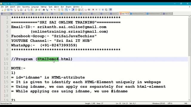 HTML Attributes & CSS properties #5|| Attributes v/s Properties|| Class based & Id based CSS in HTM смотреть онлайн