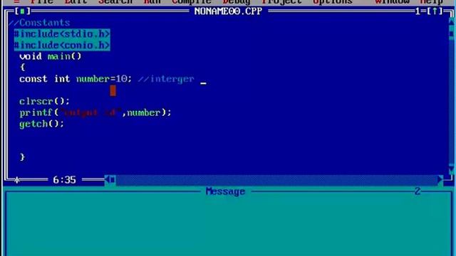 2.1 Constant in C - best explanation video смотреть онлайн