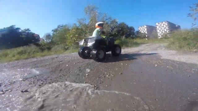 И ещё разок на квадроцикл