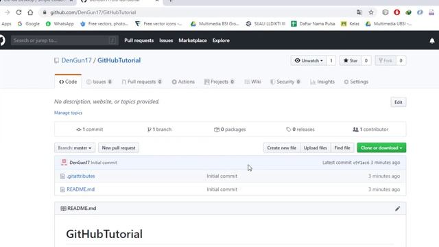 GitHub Dekstop Tutorial : Menambahkan repositori secara local / laptop смотреть онлайн