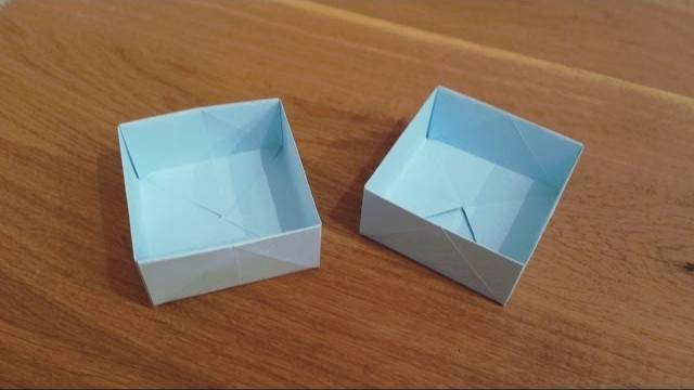 How To Make a Paper Box - Origami смотреть онлайн