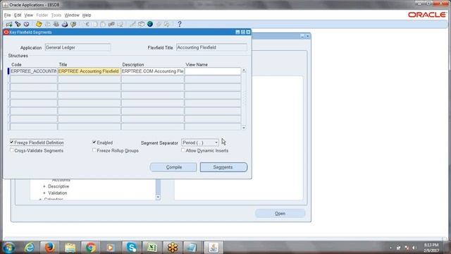 Oracle R12 Financials Training | Chart of Accounts Creation | 6th Session смотреть онлайн
