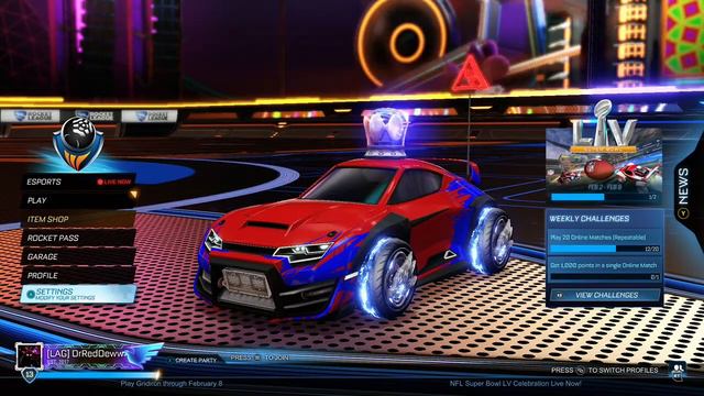 Rocket League - Main Menu Music