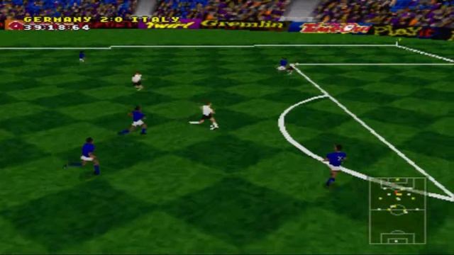 Actua Soccer Cup FINAL (PSX Gameplay HD) смотреть онлайн