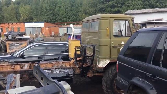 Поломка Jimny/Кронштадт/ГАЗ 66 в Bum_garage смотреть онлайн