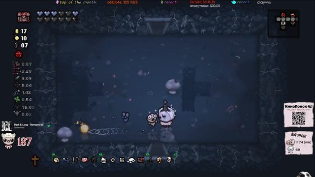 Иден Стрик #188 [Легчайший Левиафан] - The Binding of Isaac: Repentance смотреть онлайн