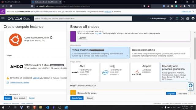 How to create a new virtual server instance in oracle cloud смотреть онлайн