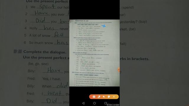 Present Perfect Simple and Past Simple exercises смотреть онлайн