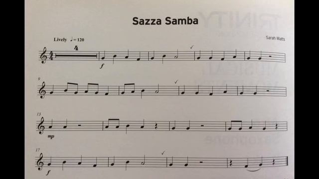 SAXOPHONE - Sazza Samba Grade 1 смотреть онлайн