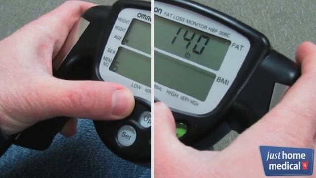 Just Home Medical: Omron Handheld Body Fat Analyzer смотреть онлайн