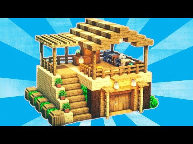 КАК ПОСТРОИТЬ СТАРТОВЫЙ ДОМ В МАЙНКРАФТЕ??Minecraft смотреть онлайн