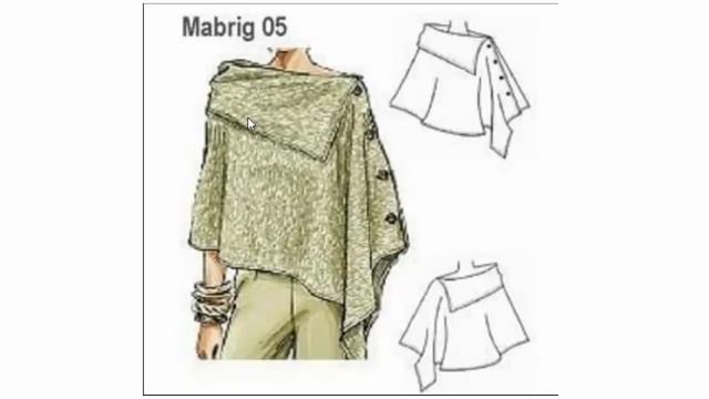 Как связать стильную накидку? #ЛюдмилаТен смотреть онлайн