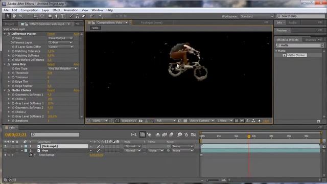 Клонирование в After Effects HD, Adobe After Effect Урок смотреть онлайн