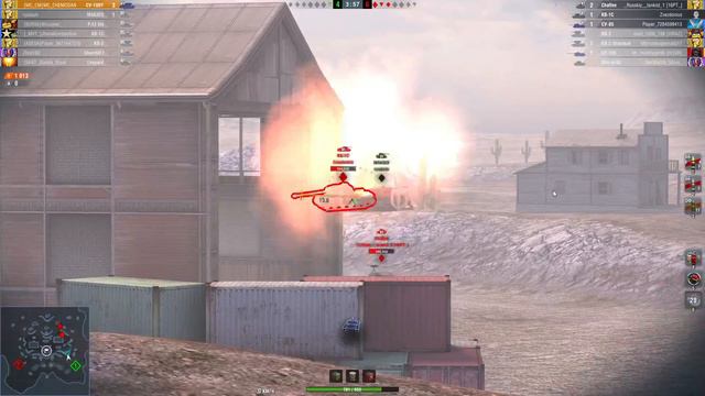 СУ-100Y МАСТЕРСКИЙ бой // Противники ставят лайки! // WoTBlitz