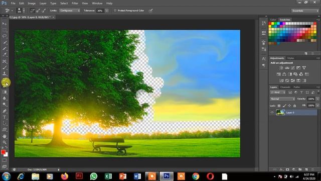 WHAT IS ERASER TOOL IN ADOBE PHOTOSHOP | CLASS 11 | BY LITES ONLINE смотреть онлайн