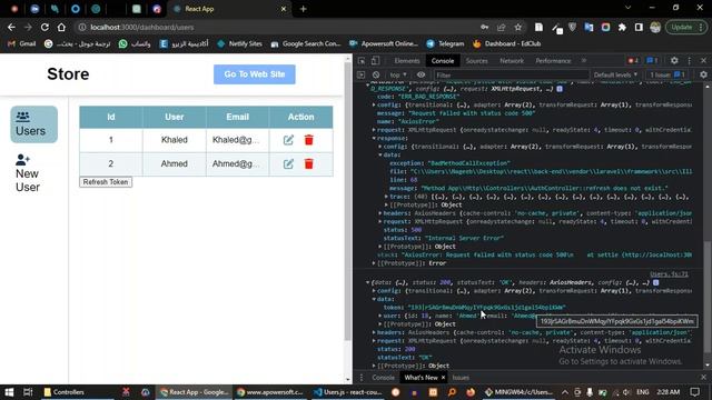 97 - المشروع الثالث: تحديث التوكن | React Refresh Token смотреть онлайн