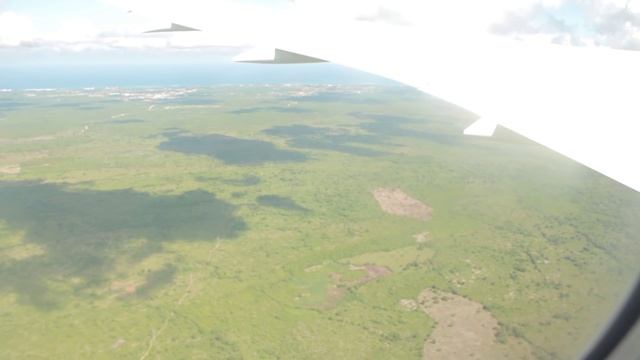 Посадка в аэропорту Пунта Кана, Доминикана | Landing in Punta Cana, Dominicana смотреть онлайн