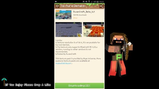 How to get a Texture Pack on Minecraft Pocket Edition [Android] смотреть онлайн