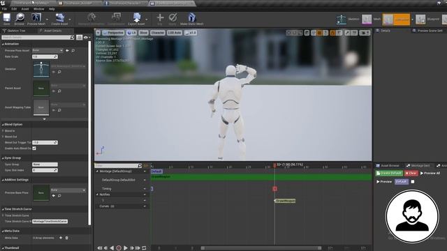 Unreal Engine 4 - Draw/Sheathe Weapon смотреть онлайн