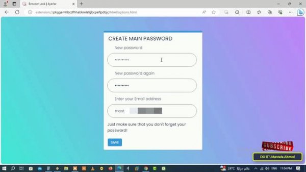 How to Lock Microsoft Edge Browser With Password