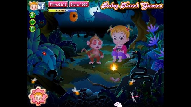 African Safari Games For Your Little Babies | African Jungle Life | Baby Hazel Games смотреть онлайн
