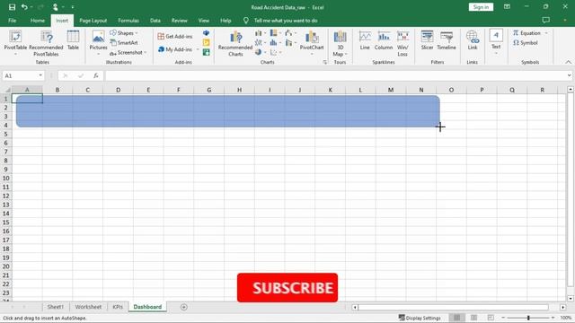 Full Data Analytics Portfolio Project - Creating Dynamic Dashboard with excel Part 1 смотреть онлайн