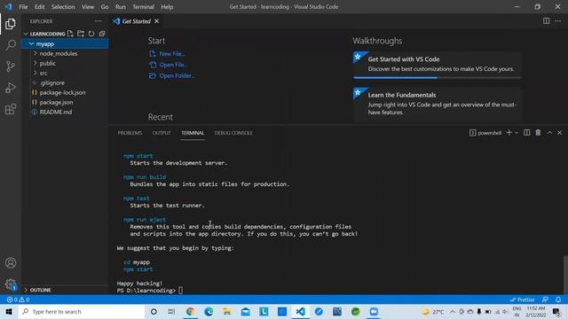 React - Create and Run Application смотреть онлайн
