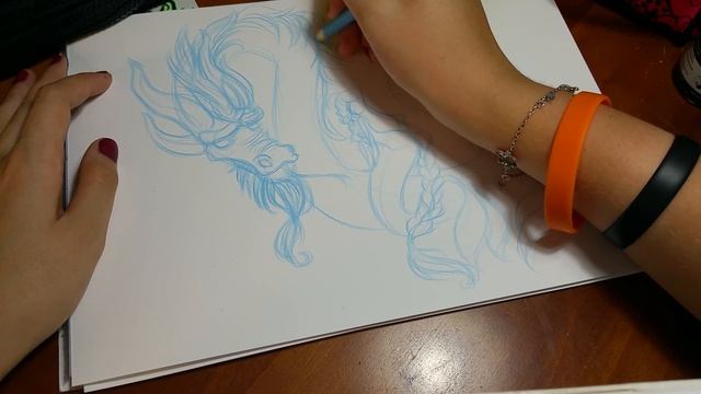 DrawWithMe: русалка, дракон и моя болтовня смотреть онлайн