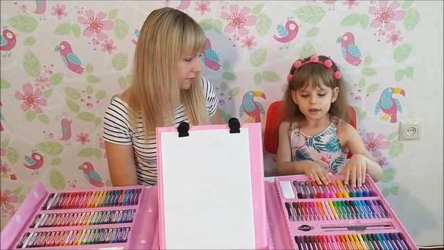 Набор для рисования 176 предметов смотреть онлайн