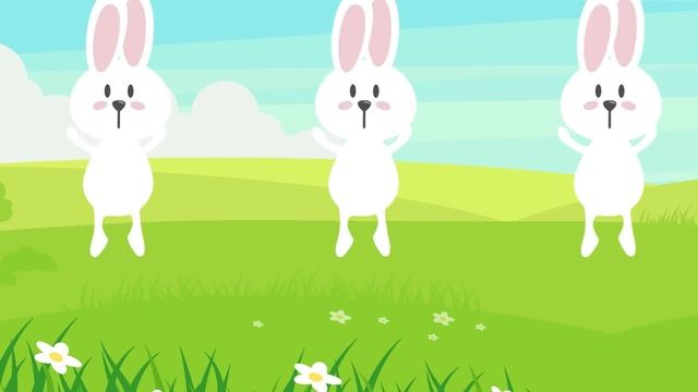 Hop Little Bunnies | Sing A Long | Action Song | Hop Hop Hop