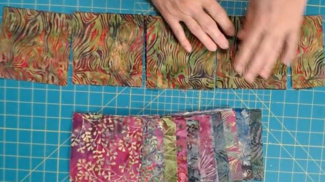 Easy Charm Square Quilt Block Tutorial - Batik Charm Christmas Quilt-Inspired Quilting by Lea Louis смотреть онлайн