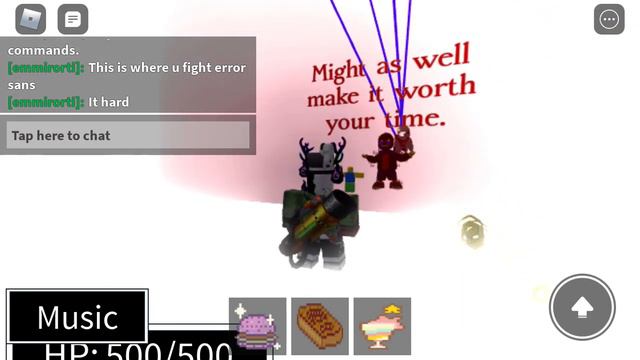 How To Beat Error Sans |sans Multiverse|ROBLOX