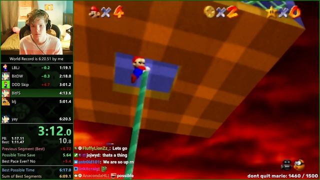 Super Mario 64 0 Star Speedrun 6:20.33 [World Record] смотреть онлайн
