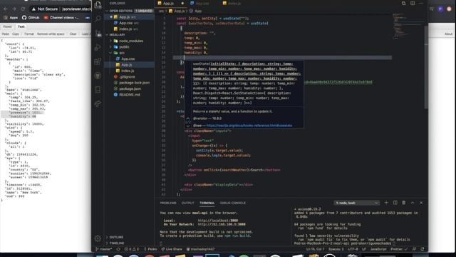 Weather Web App in ReactJS - Coding Challenge #1 смотреть онлайн