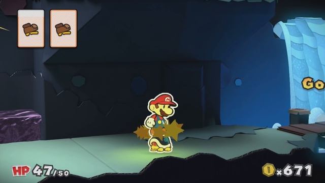 Indigo Underground (Mini Star 1) - Paper Mario: Color Splash Walkthrough смотреть онлайн
