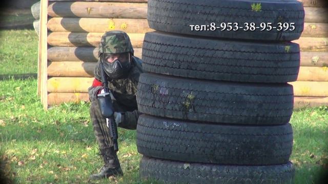 Пейнтбол на территории б/о " Ломовка " смотреть онлайн