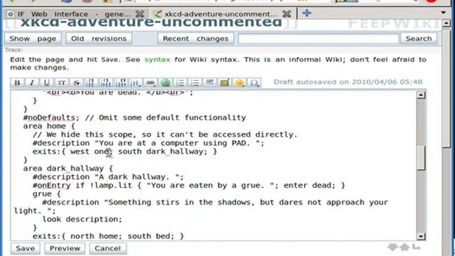 Editing adventure game source with PAD смотреть онлайн