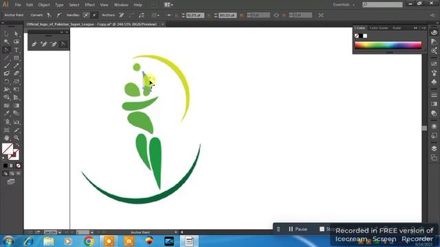 PSL LOGO DESIGN IN ADOBE ILLUSTRATOR смотреть онлайн