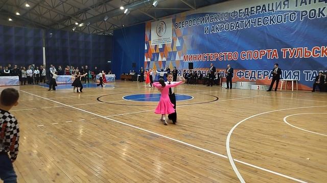 Российский турнир по спортивным танцам Тула 15 01 23г , Венский вальс смотреть онлайн