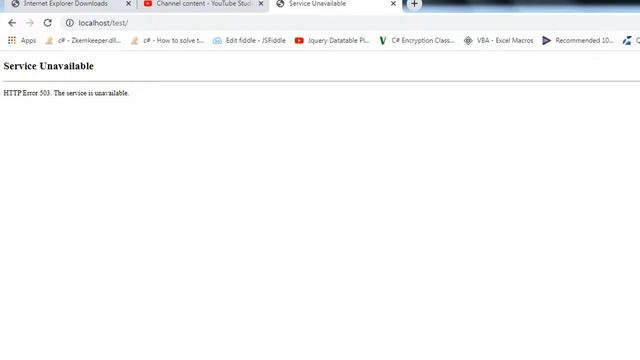 HTTP Error 503 The service is unavailable смотреть онлайн