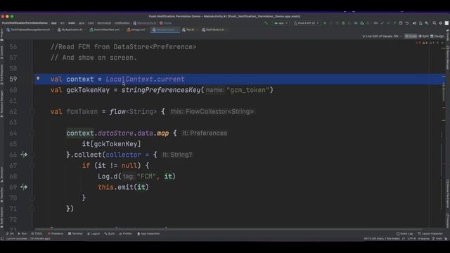 Firebase Cloud Messaging (Topic messaging on Android ) | Jetpack Compose (Part 03) смотреть онлайн