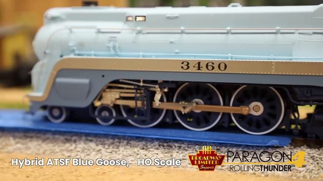 OFFICIAL PROMO VIDEO: 2-8-0 Consolidation, GE ES44AC And The Blue Goose. HO - Scale