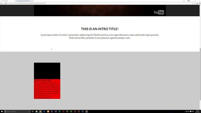 Create news on website with HTML - Learn HTML front-end programming смотреть онлайн