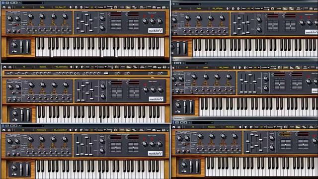 Arturia Moog Modular V 2 Demo song смотреть онлайн