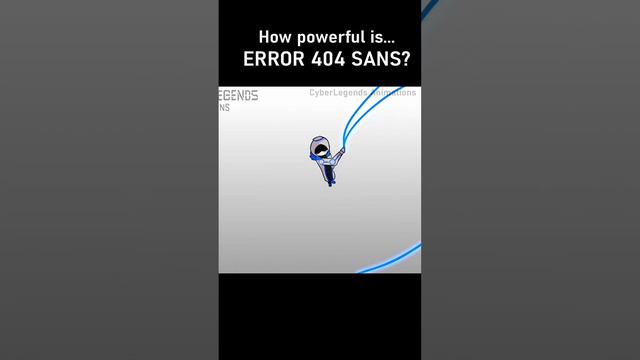 how powerful is ERROR 404 SANS? (Undertale AU Animation) смотреть онлайн